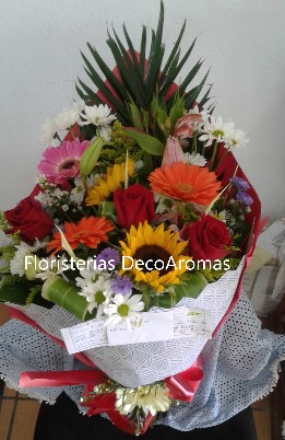 Ramo Floral Floristeria Decoaromas Costa Rica