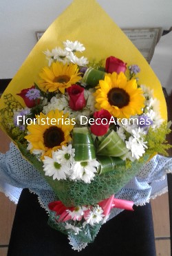 Ramo Floral Floristeria Decoaromas Costa Rica