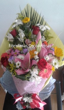 Ramo Floral Floristeria Decoaromas Costa Rica