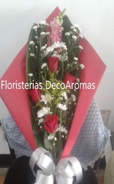 Ramo Floral Floristeria Decoaromas Costa Rica