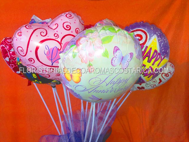 Globos Floristerias Decoaromas Costa Rica