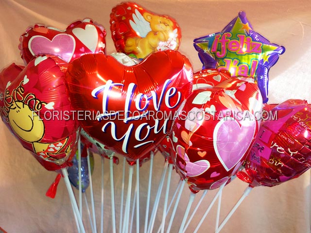 Globos Floristerias Decoaromas Costa Rica